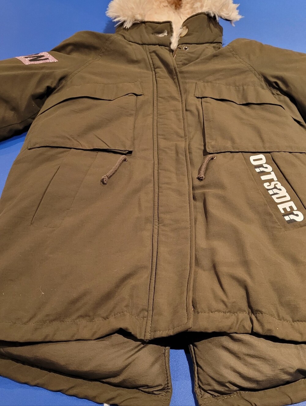Girls’ Padded Winter Coat
